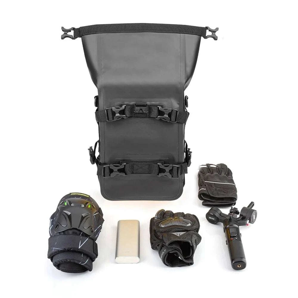 Motorcycle Crash Bar Waterproof Storage Bag for GS, ADV & More-2x no logo yellow