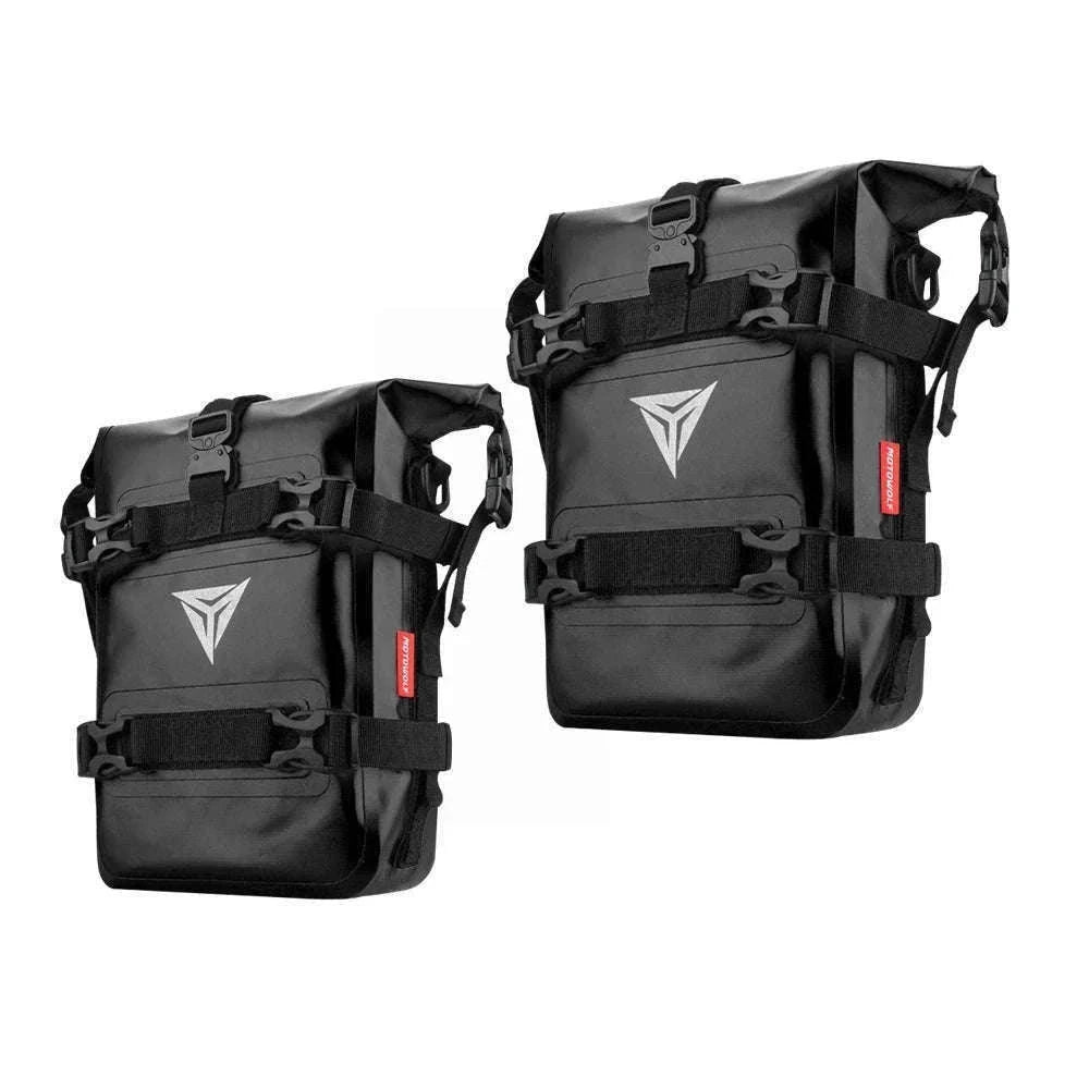 Motorcycle Crash Bar Waterproof Tool Bag 8L for BMW GS & Honda-