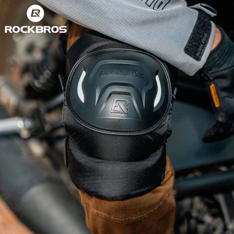 Motorcycle & Cycling Knee Pads Shockproof Anti-Fall Protection-HJ003