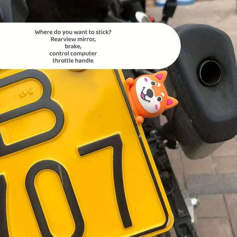 Motorcycle Decorative Stickers for Custom Style and Easy Detail-Lucky Cat