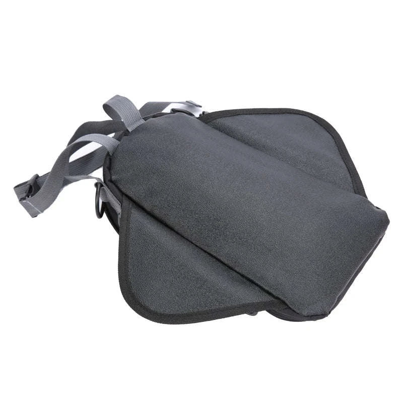 Motorcycle Fuel Bag with Phone Navigation Holder-black