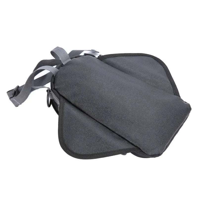 Motorcycle Fuel Bag with Phone Navigation Holder-black