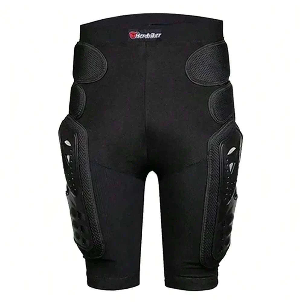 Motorcycle Full Body Armor Jacket with Spine Chest Protection-MC1001-Black / M