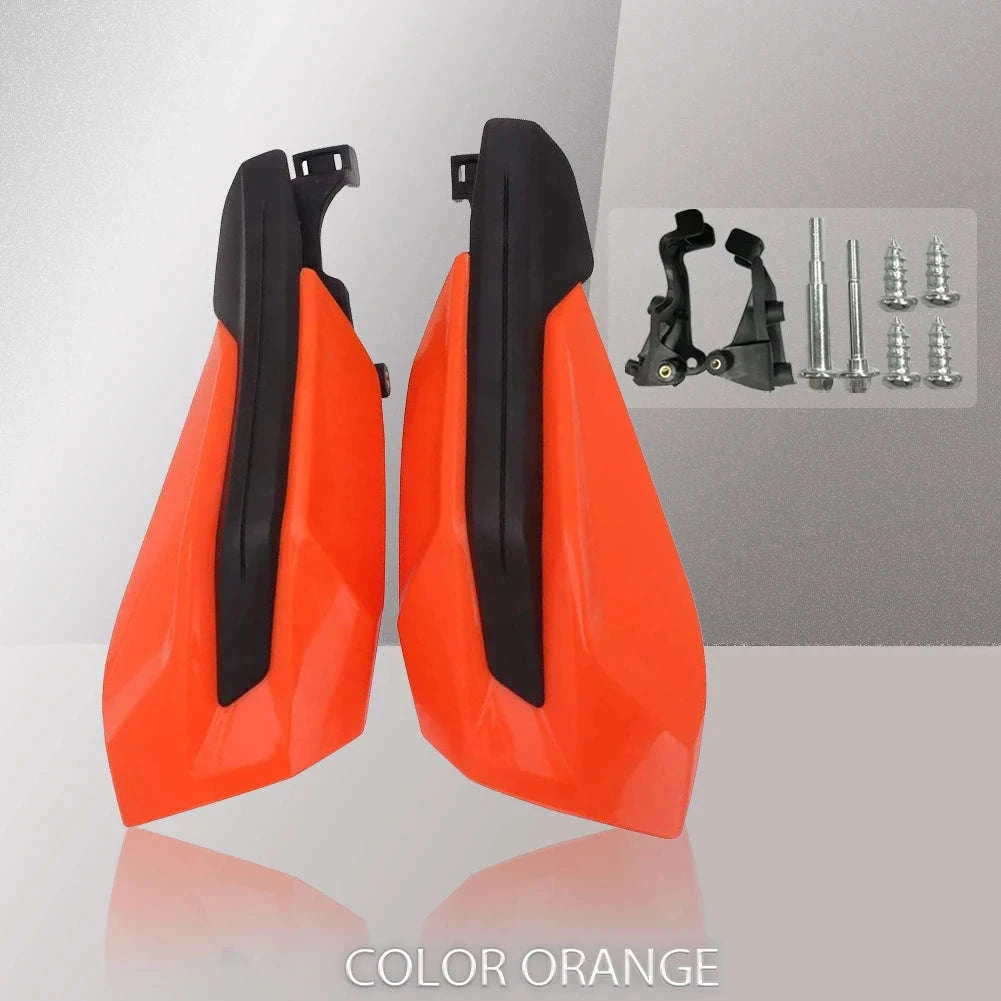 Motorcycle Handguards Protection Kit for KTM Models-Red logo