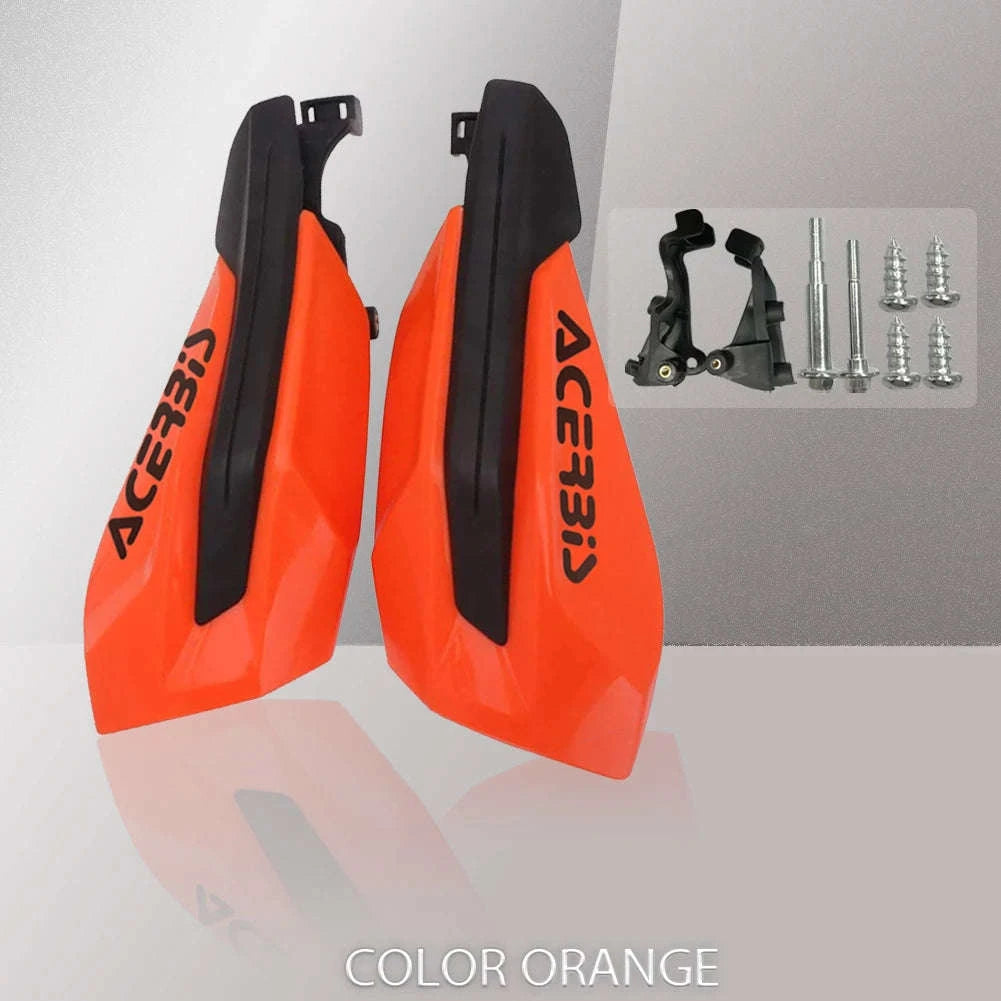 Motorcycle Handguards Protection Kit for KTM Models-Red logo