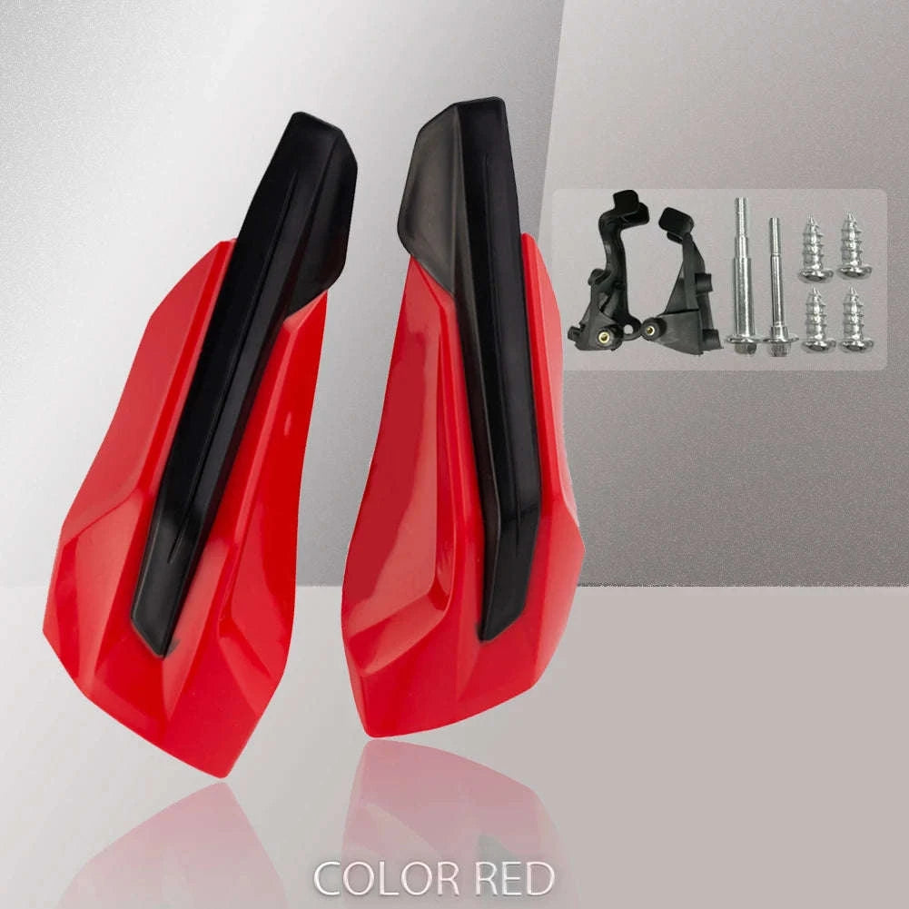 Motorcycle Handguards Protection Kit for KTM Models-Red logo