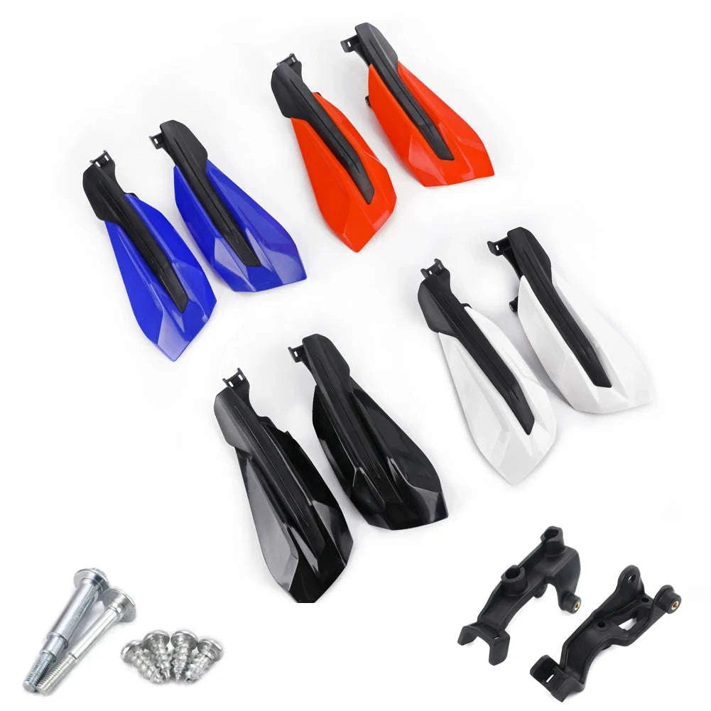 Motorcycle Handguards Protection Kit for KTM Models-Red logo