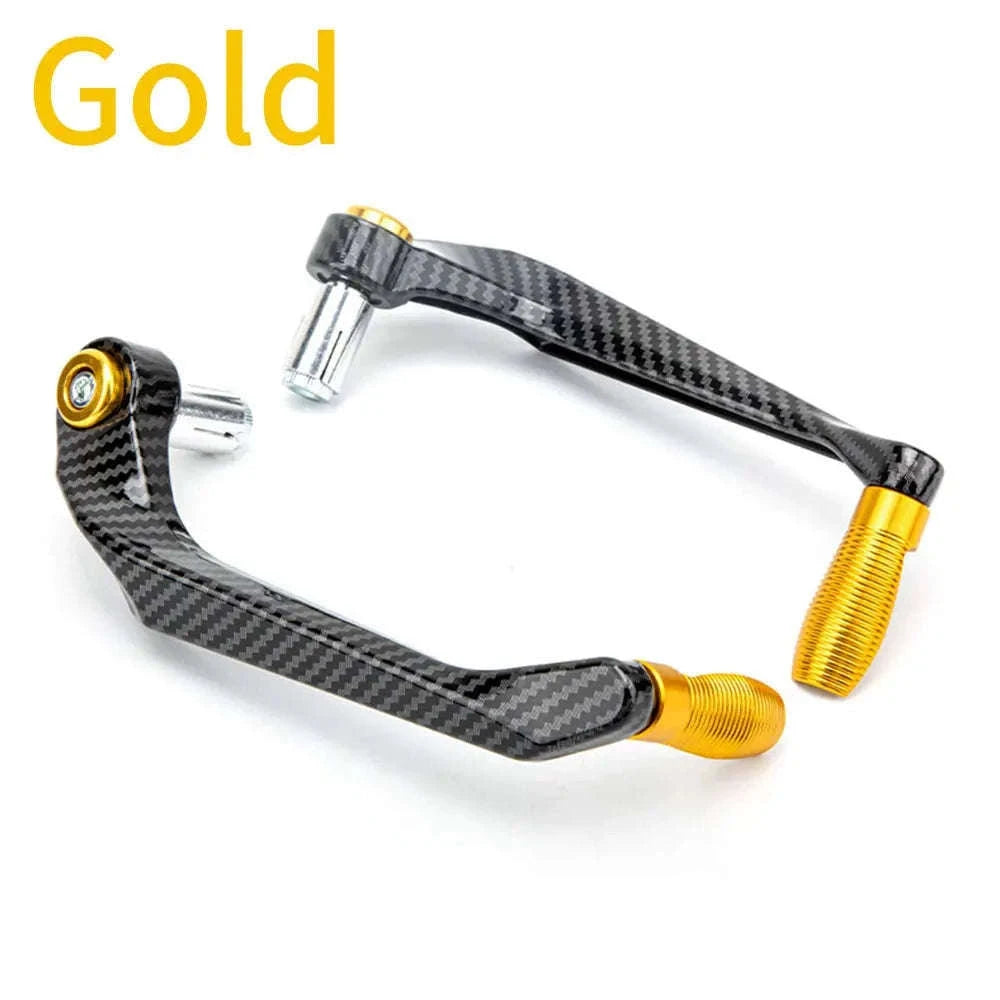 Motorcycle Handlebar Hand Guard Aluminum Lever Protector 22mm-Red-MTHS01