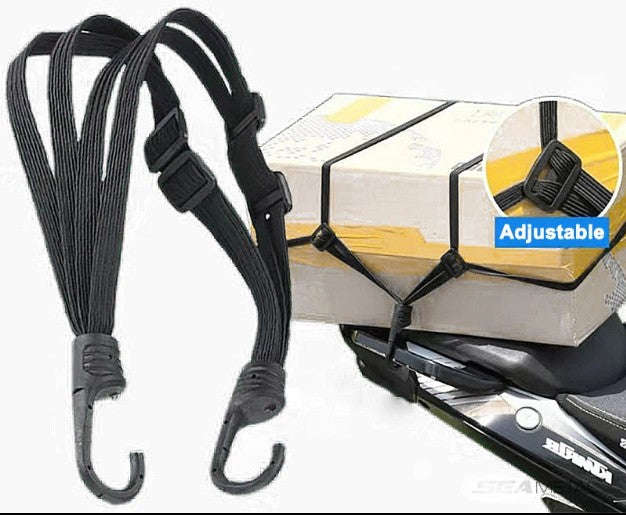 Motorcycle Helmet Fixed Strap for Secure Back‑Seat Carrying-60cm