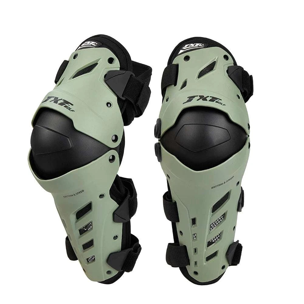 Motorcycle Knee Pads for Riding Anti-Fall Leg Protection-GRAY