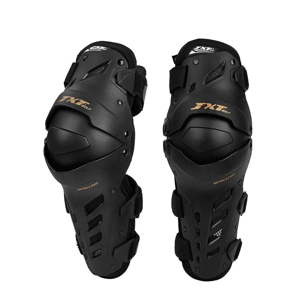 Motorcycle Knee Pads for Riding Anti-Fall Leg Protection-GRAY