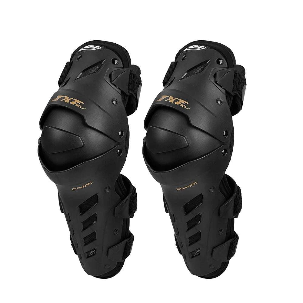 Motorcycle Knee Pads for Riding Anti-Fall Leg Protection-GRAY