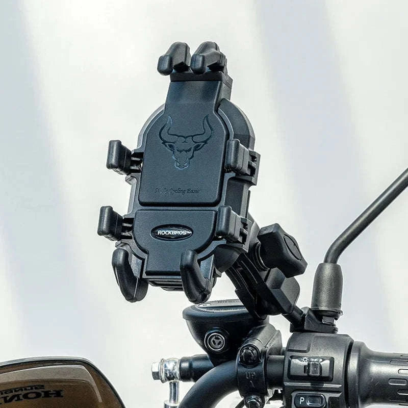 Motorcycle Phone Holder with Shock Absorption-25210011001