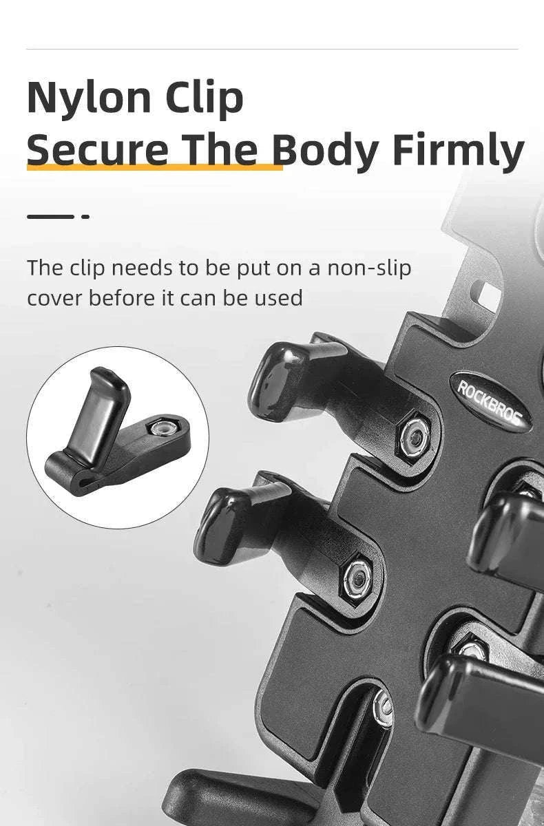 Motorcycle Phone Holder with Shock Absorption-25210011001