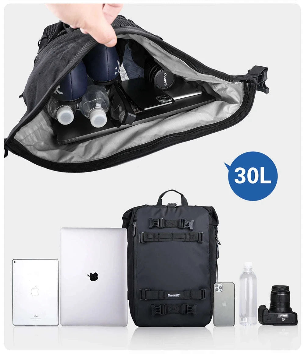 Motorcycle Rear Seat Bag Waterproof Luggage Pack-Black 10L / france