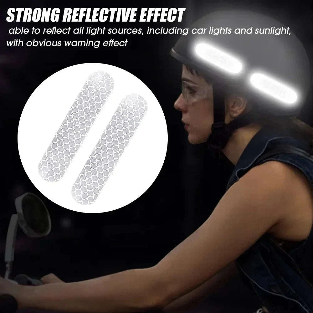 Motorcycle Reflective Helmet Stickers-20Pcs mixed / CHINA