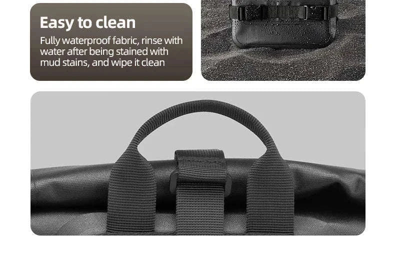 Motorcycle Saddle Bag 5L Waterproof Crash Bar Storage Pack-AS-095-1(5-7L)