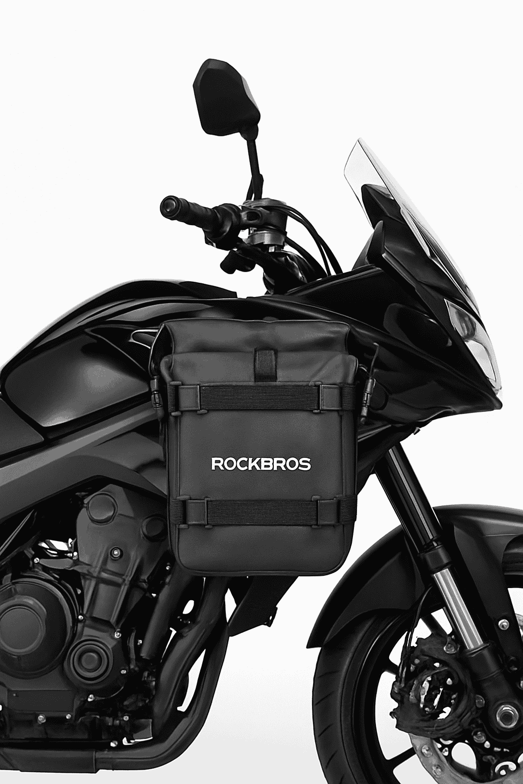 Motorcycle Saddle Bag 5L Waterproof Crash Bar Storage Pack-AS-095-1(5-7L)