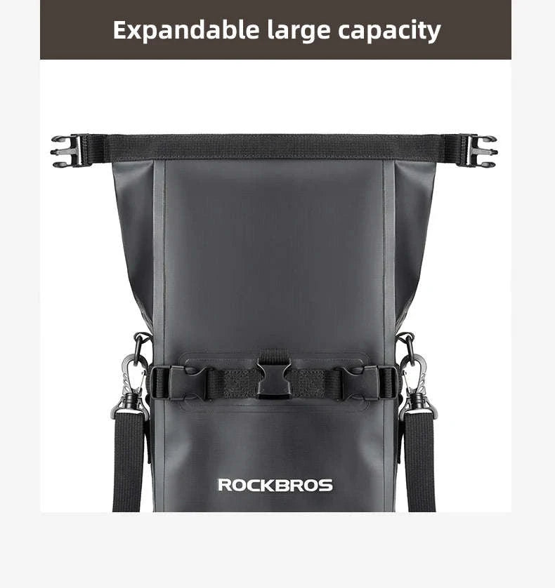 Motorcycle Saddle Bag 5L Waterproof Crash Bar Storage Pack-AS-095-1(5-7L)