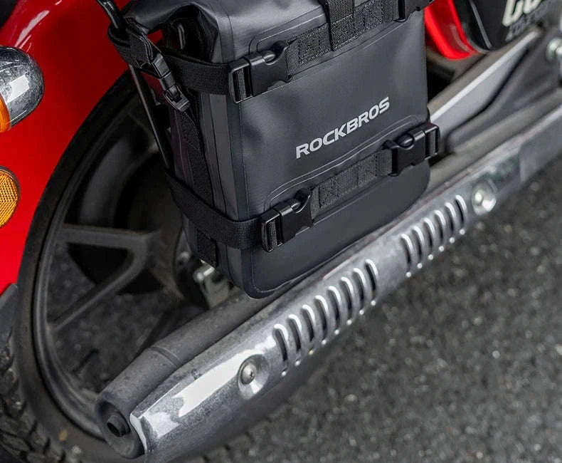 Motorcycle Saddle Bag 5L Waterproof Crash Bar Storage Pack-AS-095-1(5-7L)