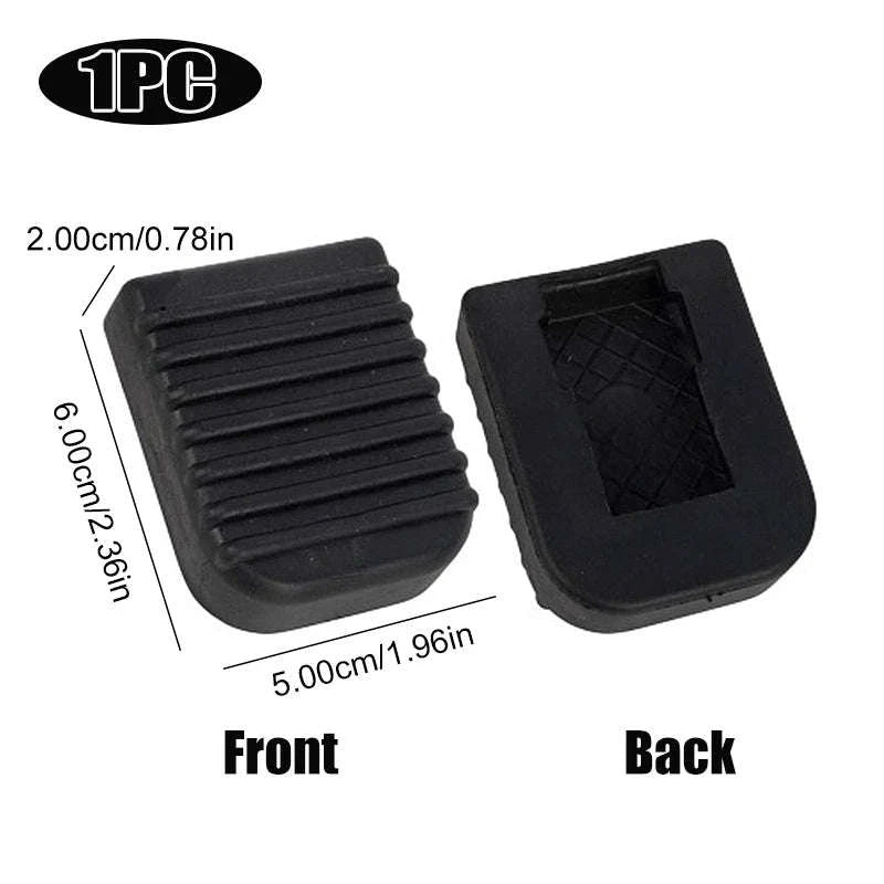 Motorcycle Stand Pad Kickstand Support Pad-BLACK 1PC