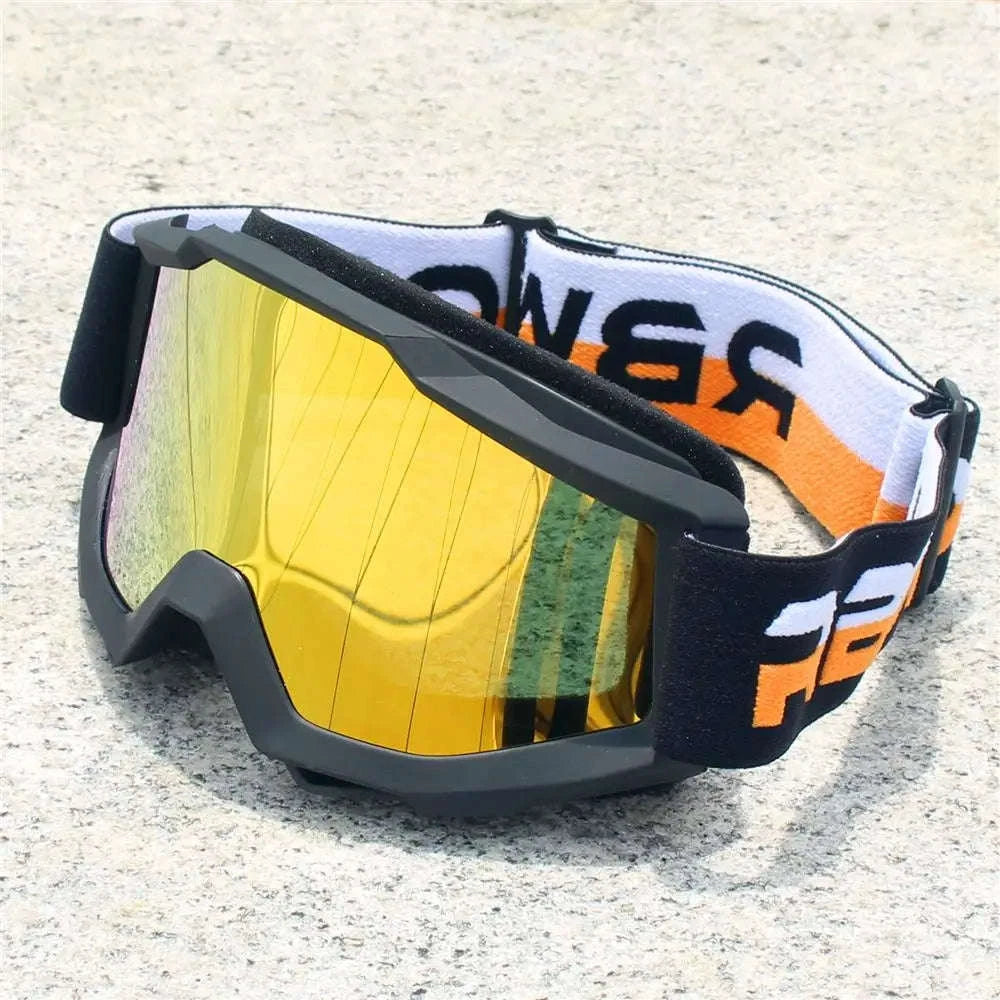 Motorcycle Sunglasses Men Retro Motocross Night‑Vision Goggles-6