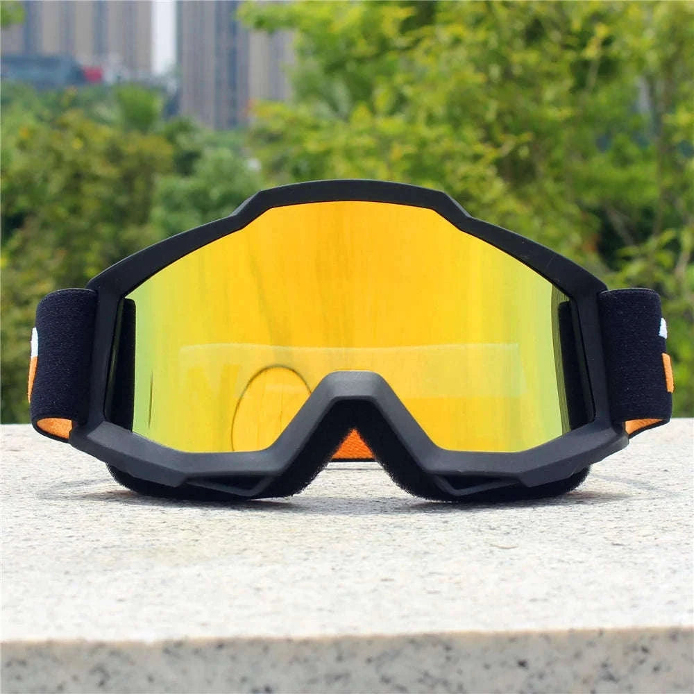 Motorcycle Sunglasses Retro Motocross Night Vision Goggles-6