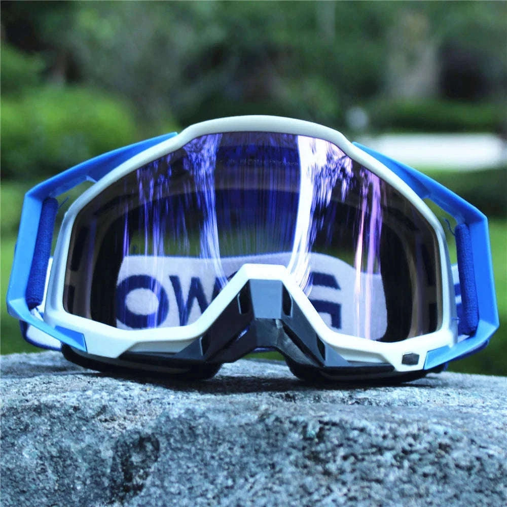 Motorcycle Sunglasses Retro Motocross Night Vision Goggles-6