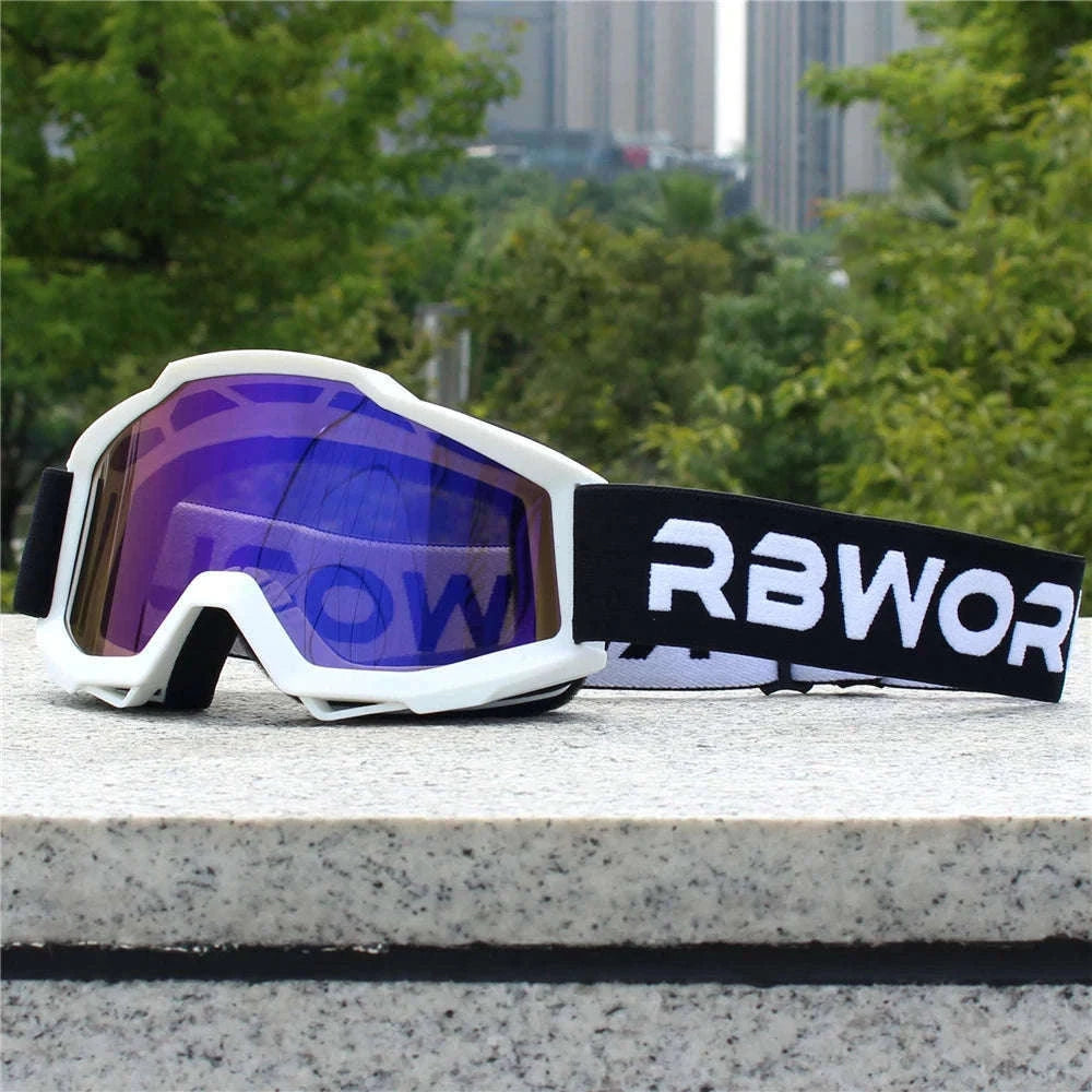 Motorcycle Sunglasses Retro Motocross Night Vision Goggles-6