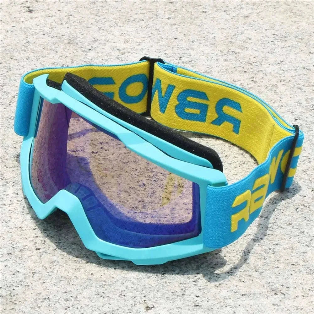 Motorcycle Sunglasses Retro Motocross Night Vision Goggles-6