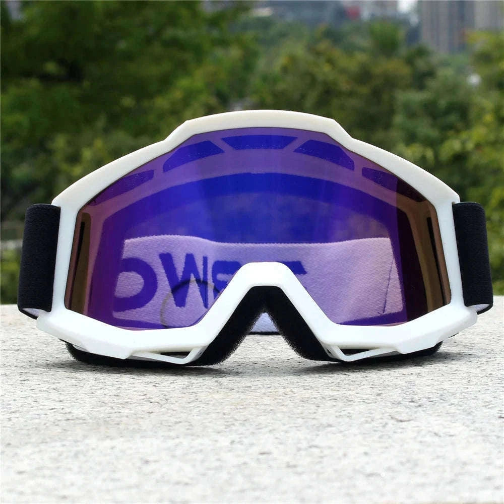Motorcycle Sunglasses Retro Motocross Night Vision Goggles-6