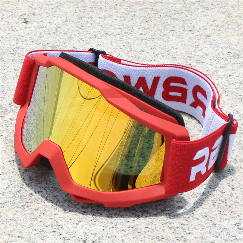 Motorcycle Sunglasses Retro Motocross Night Vision Goggles-6