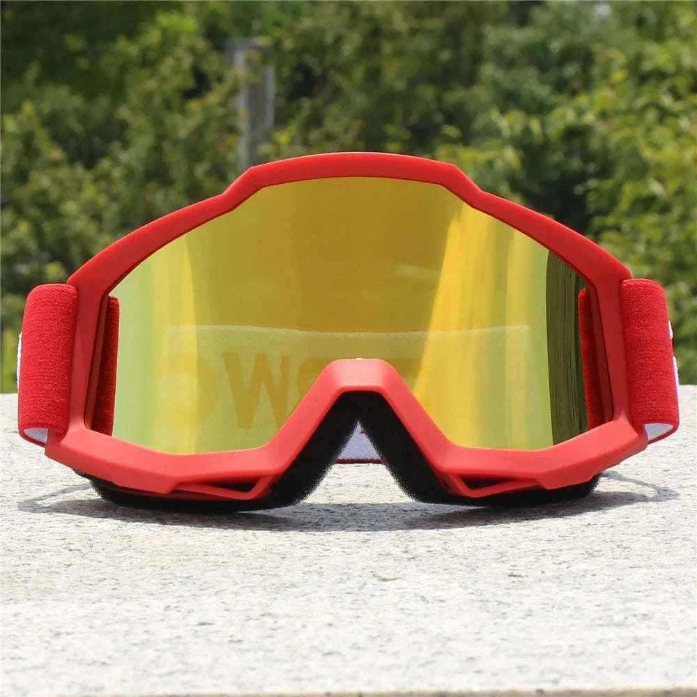 Motorcycle Sunglasses Retro Motocross Night Vision Goggles-6