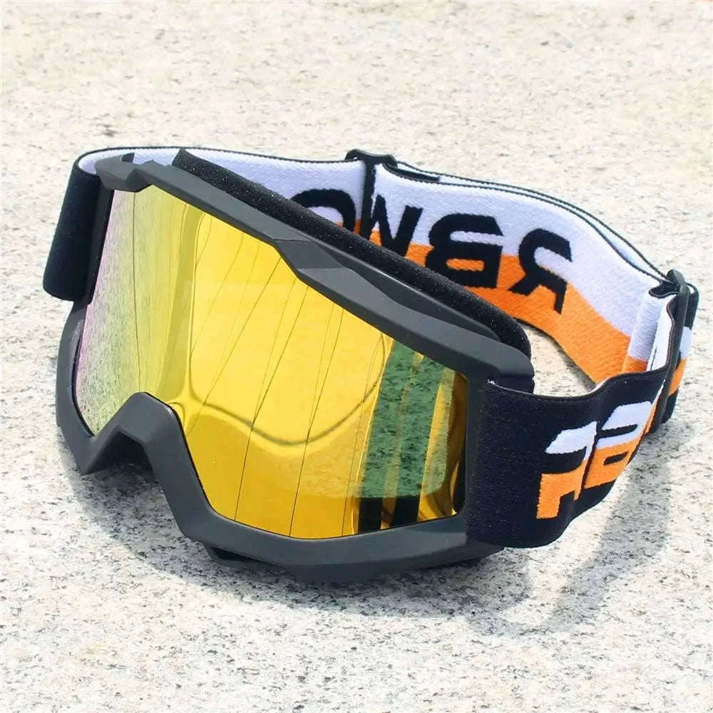 Motorcycle Sunglasses Retro Motocross Night Vision Goggles-6