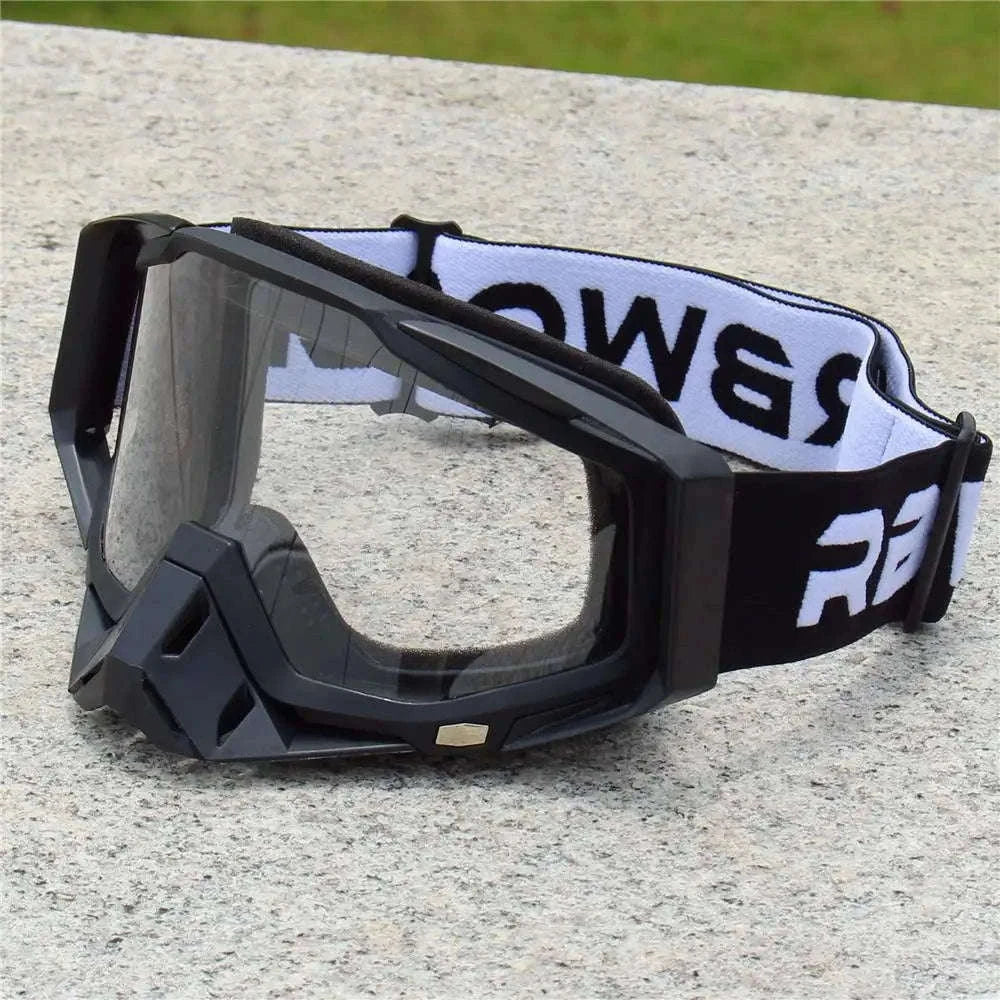 Motorcycle Sunglasses Retro Motocross Night Vision Goggles-6