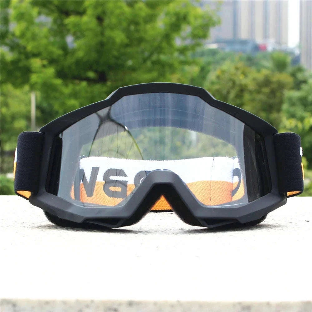 Motorcycle Sunglasses Retro Motocross Night Vision Goggles-6