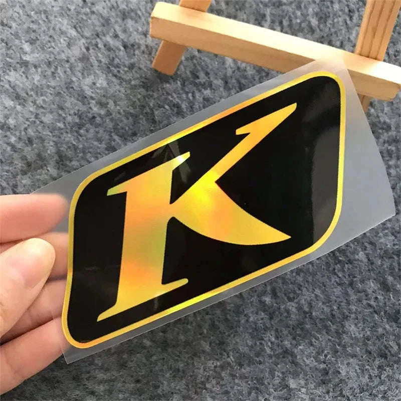 Motorcycle Top Box Reflective Adventure Stickers-2pcs-silver