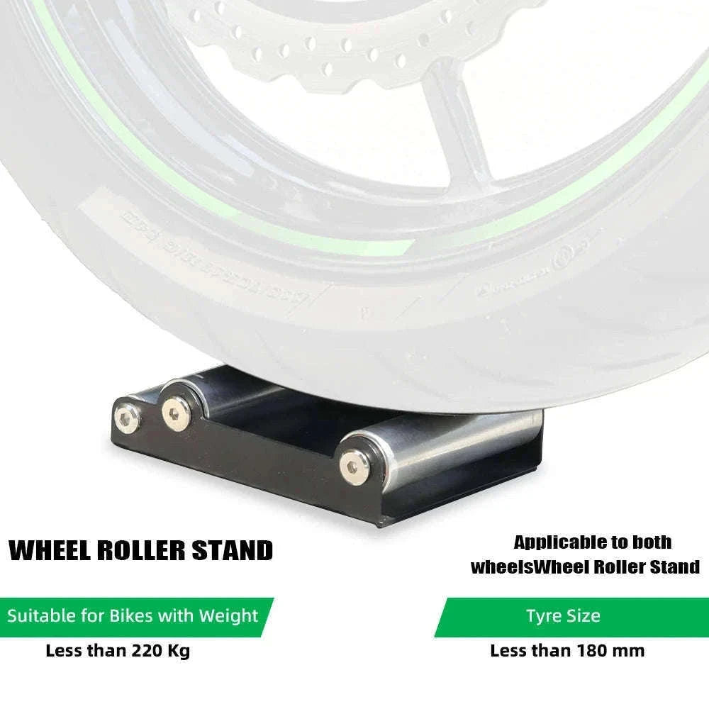 Motorcycle Universal Tire Cleaning Stand for Fast Wheel Care-Set