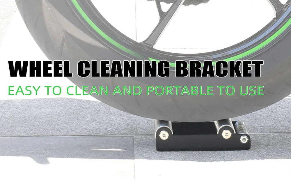 Motorcycle Universal Tire Cleaning Stand-Set