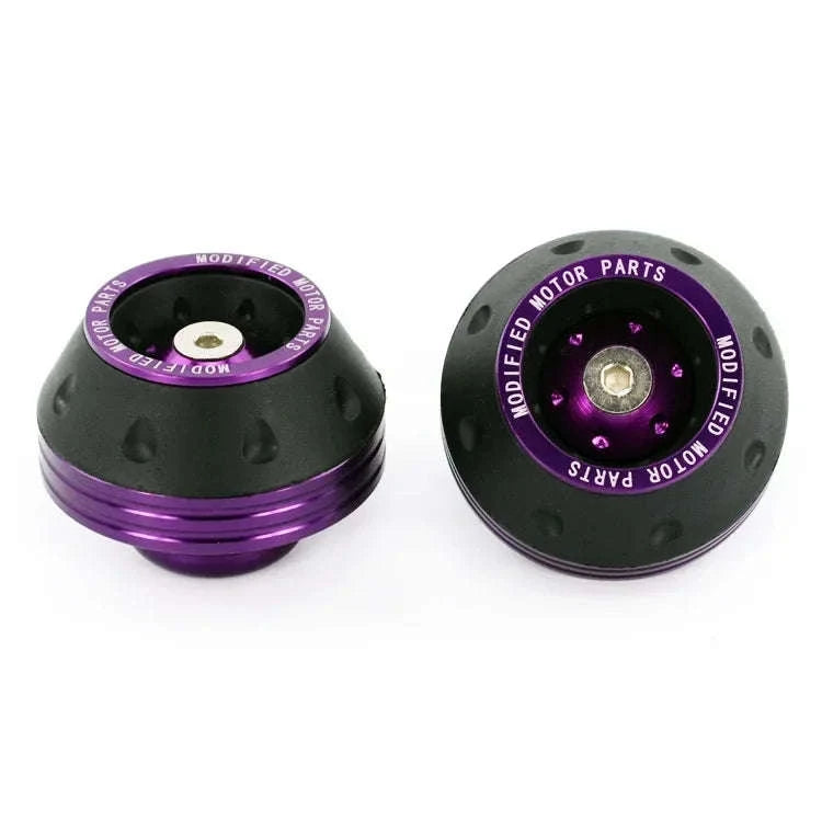 Motorcycle Wheel Crash Pad Protection Set-4Pcs Red