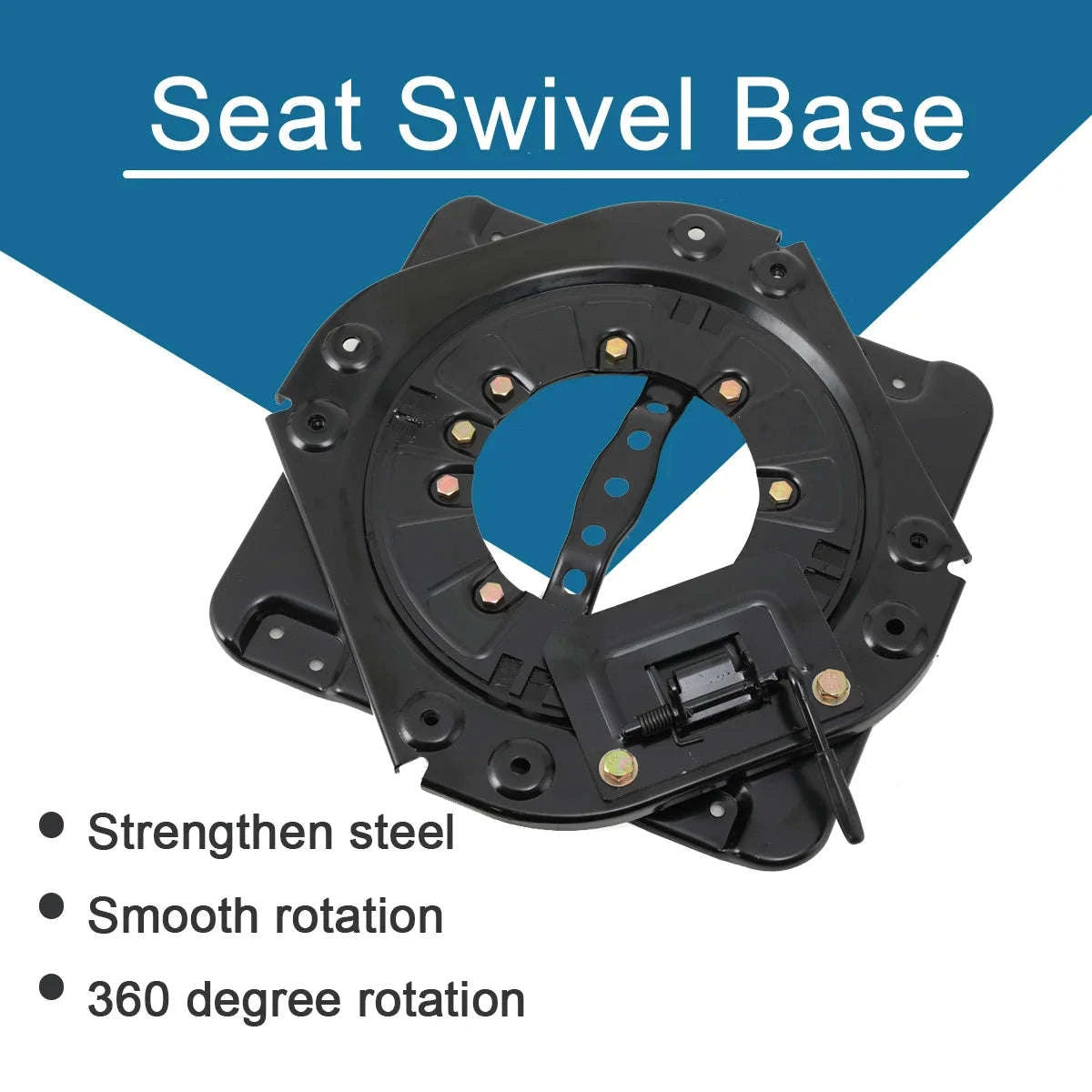 Motorhome Seat Swivel Turntable-black / Germany