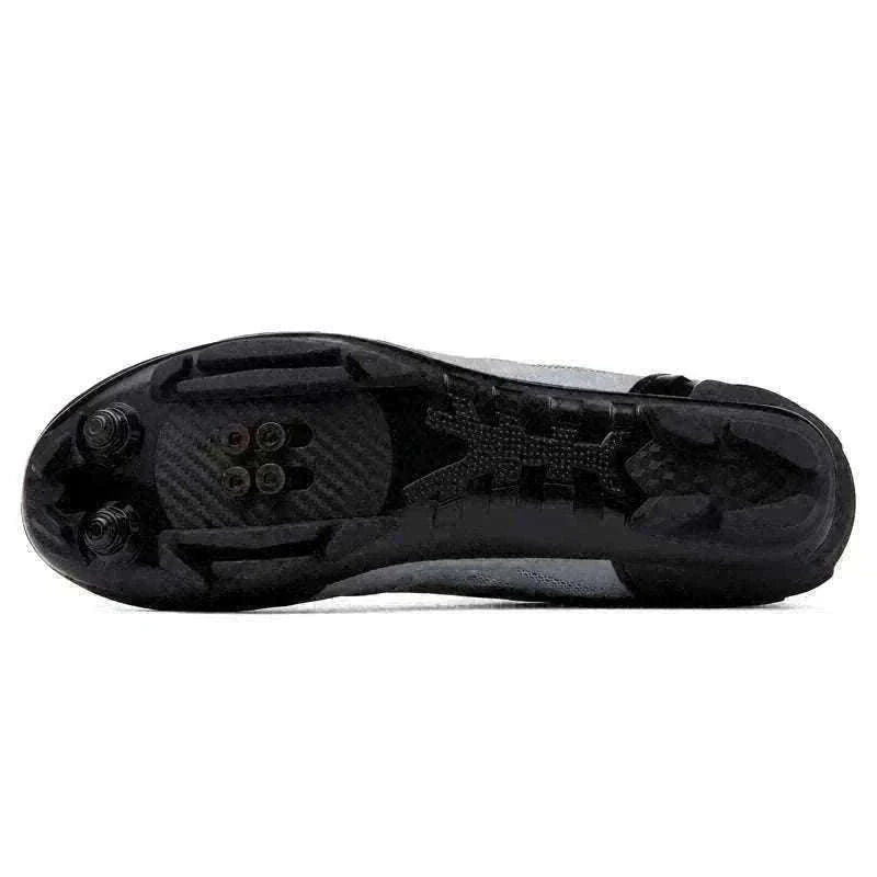 Mountain Bike Cycling Shoes Breathable Lace-Up MTB Sneakers-GreyMTB / 37