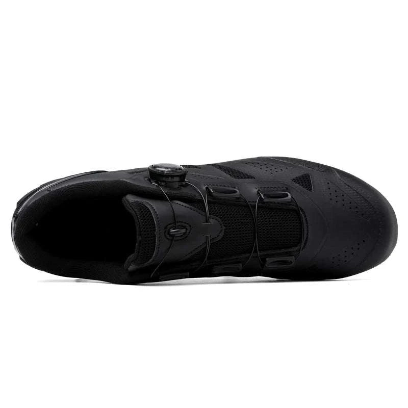Mountain Bike Cycling Shoes Breathable Lace-Up MTB Sneakers-GreyMTB / 37