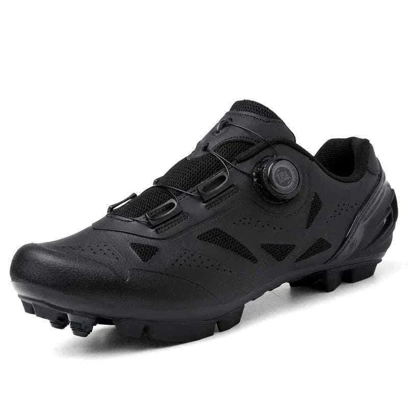 Mountain Bike Cycling Shoes Breathable Lace-Up MTB Sneakers-GreyMTB / 37