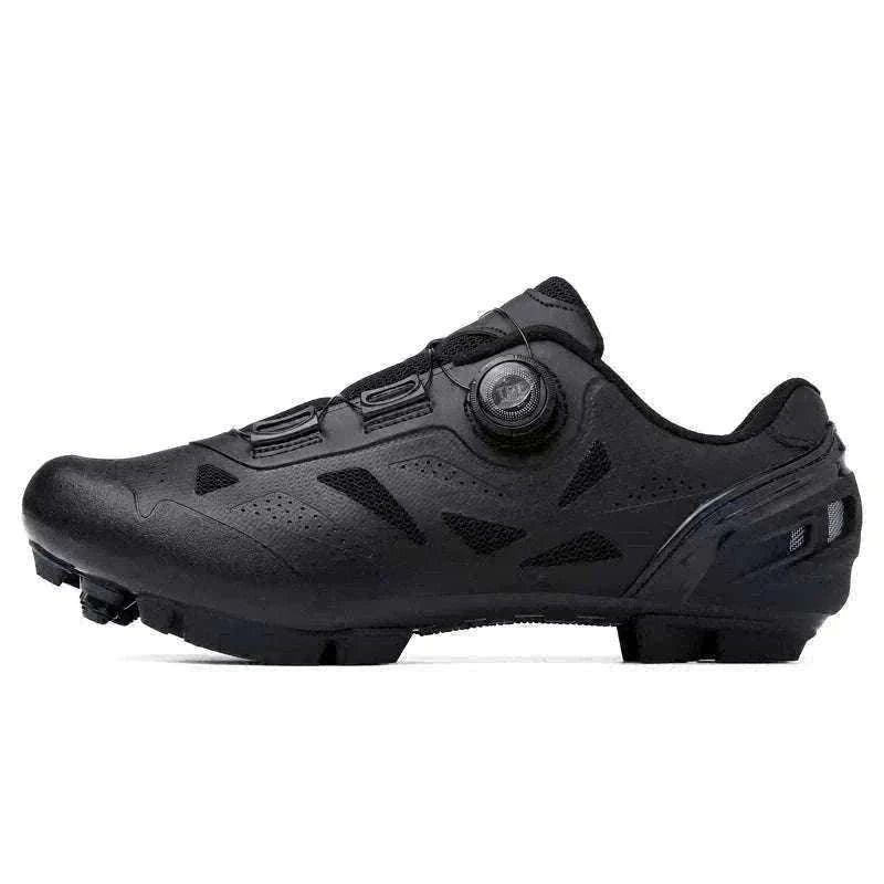 Mountain Bike Cycling Shoes Breathable Lace-Up MTB Sneakers-GreyMTB / 37
