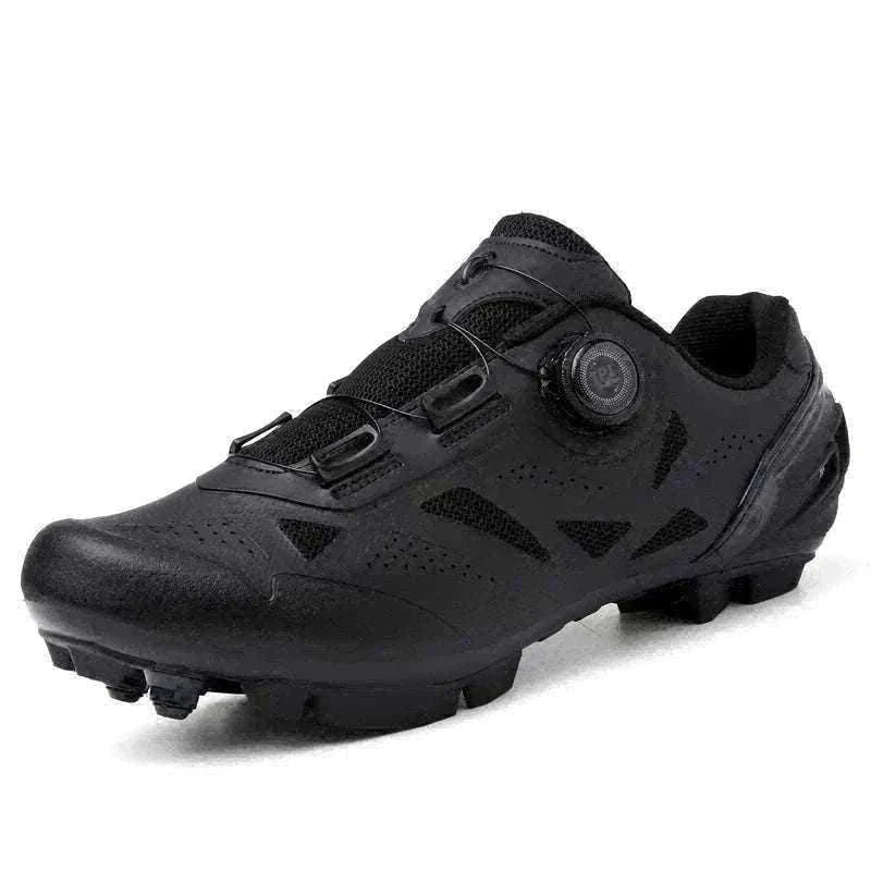 Mountain Bike Cycling Shoes Breathable Lace-Up MTB Sneakers-GreyMTB / 37