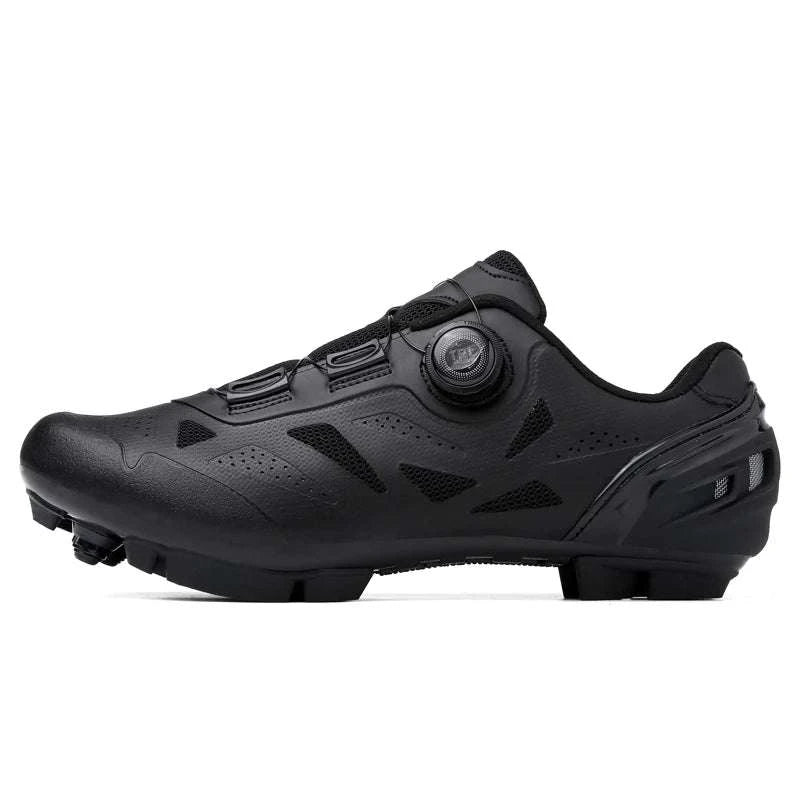 Mountain Bike Cycling Shoes Breathable Lace-Up MTB Sneakers-GreyMTB / 37