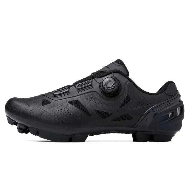 Mountain Bike Cycling Shoes Breathable Lace-Up MTB Sneakers-GreyMTB / 37