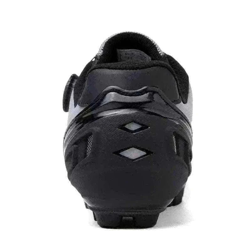 Mountain Bike Cycling Shoes Breathable Lace-Up MTB Sneakers-GreyMTB / 37