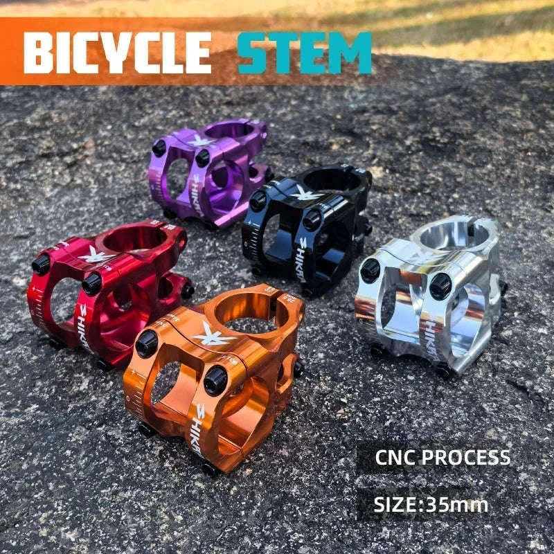 Mountain Bike Power Stem 35mm for 31.8mm Handlebars-XD33Silver